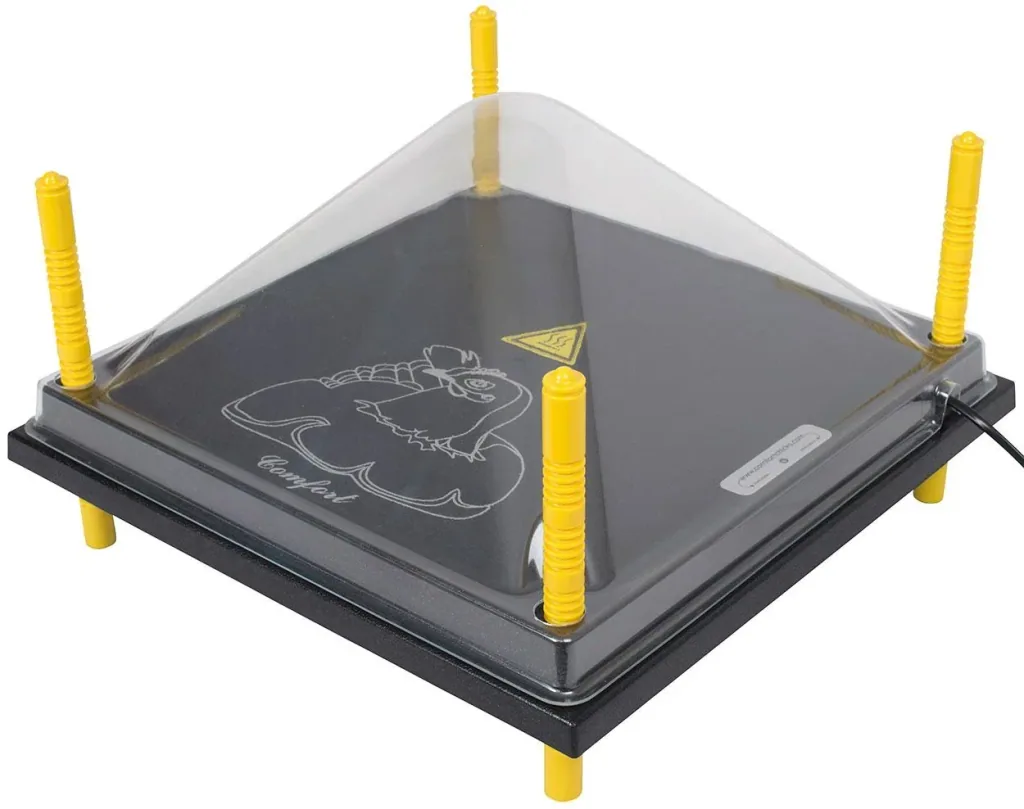 Comfort Wärmeplatte 40x40cm für Küken, 38W/ 220-240V