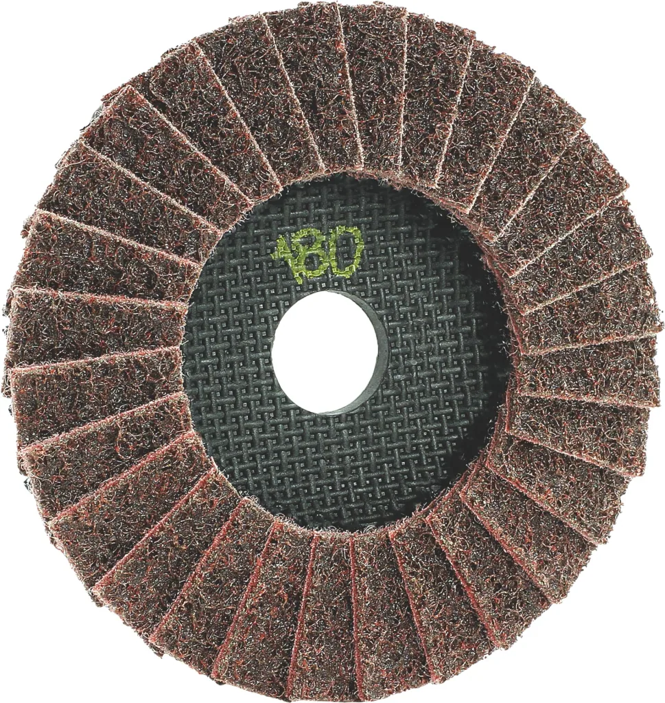 Schleifscheibe TRIMFIX Fleece Flap, 125 x 22,2 mm, mittel, K180