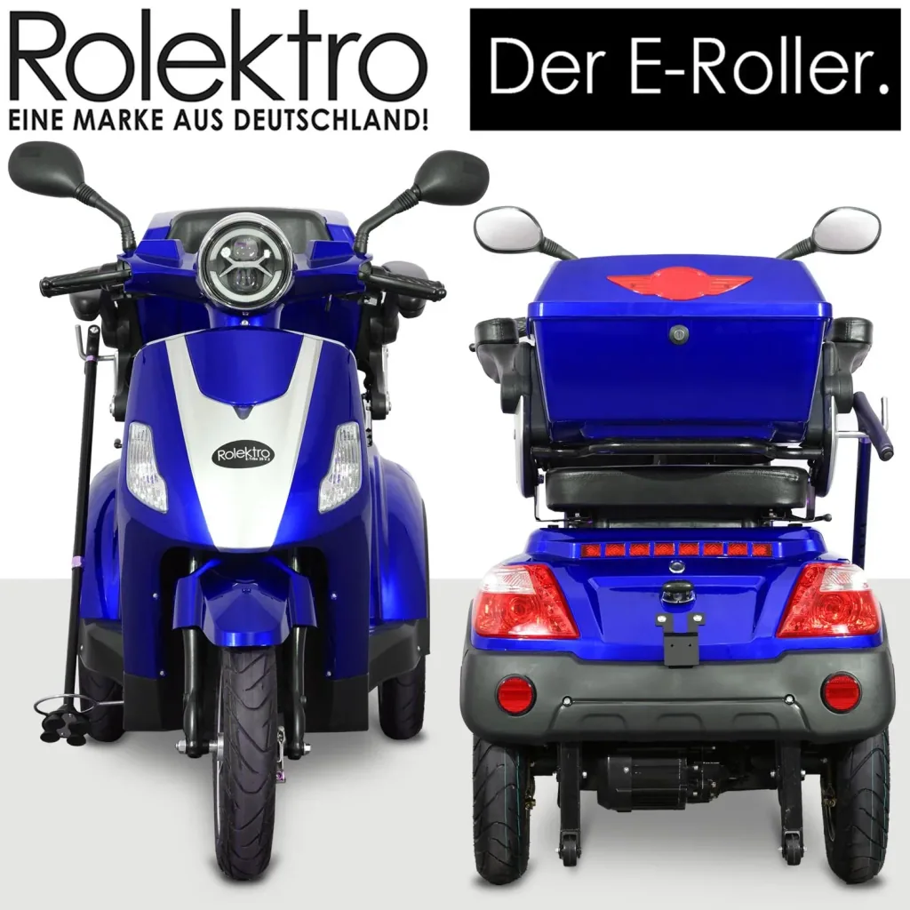 E-Trike 25 V.2, blau
