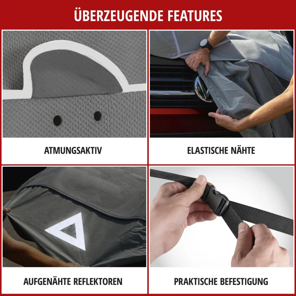 Bus Hagelschutzplane Hybrid UV Protect, Transporter-Hagelschutzgarage Größe M