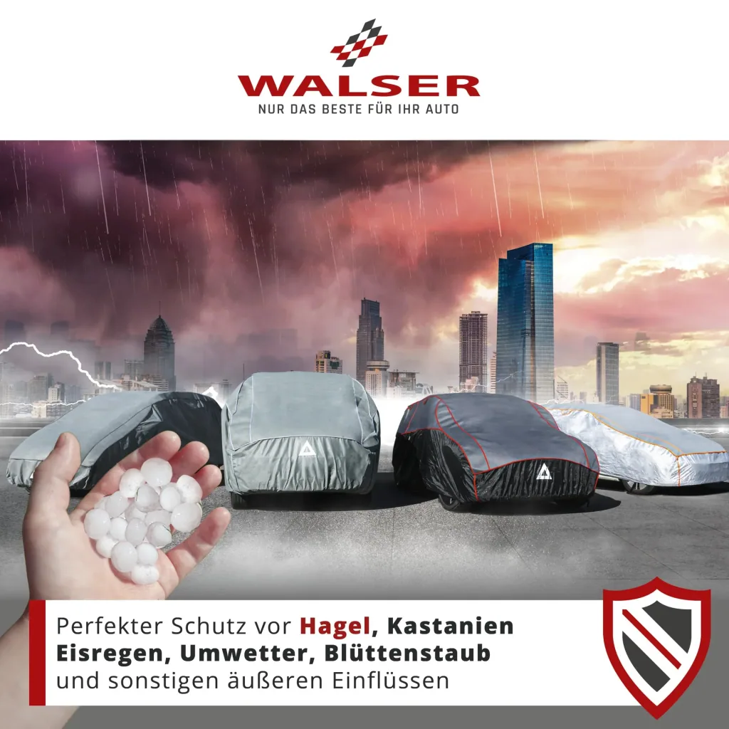 Bus Hagelschutzplane Hybrid UV Protect, Transporter-Hagelschutzgarage Größe M
