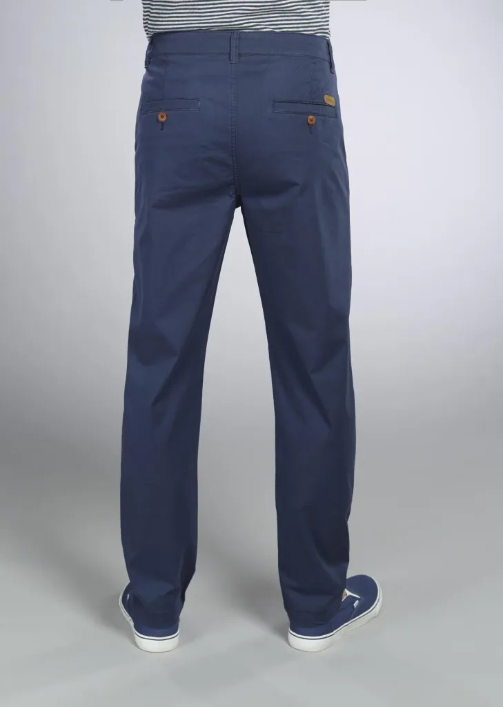 Hose mit Twill, Farbe marine, Gr.48