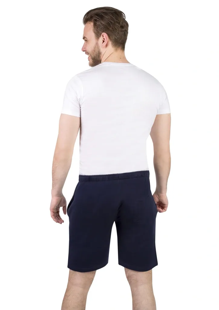 Shorts aus Baumwolljersey, Farbe marine, Gr.2XL