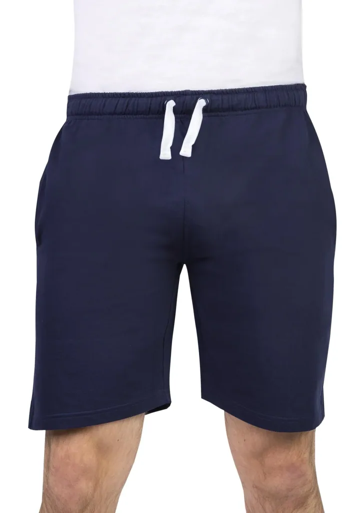 Shorts aus Baumwolljersey, Farbe marine, Gr.2XL