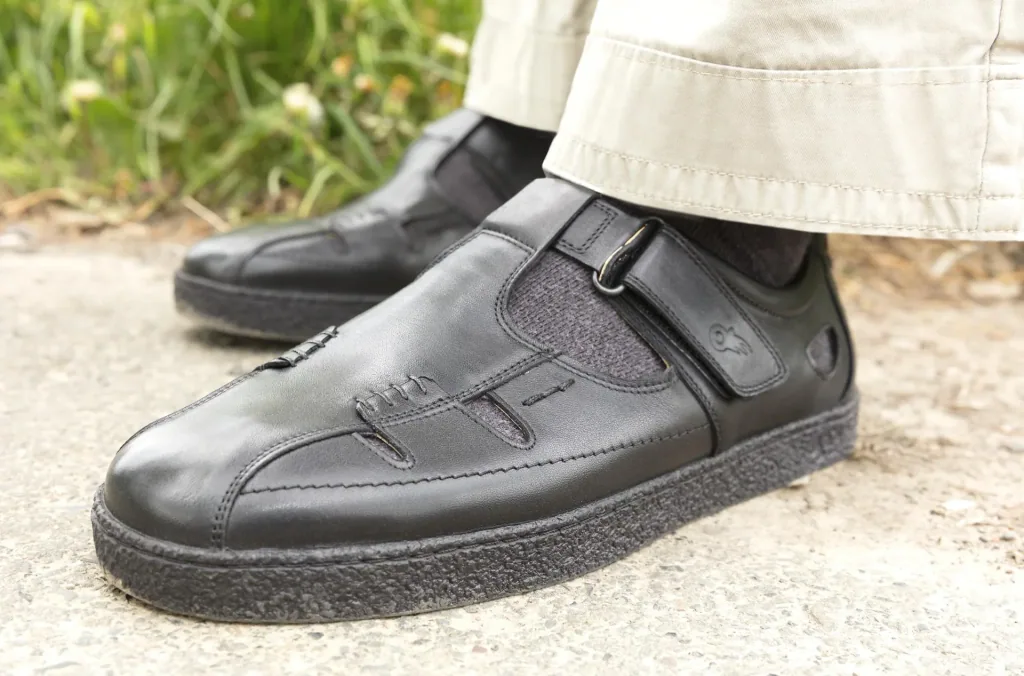 Freizeitsandalen aus Echtleder, Größe 45