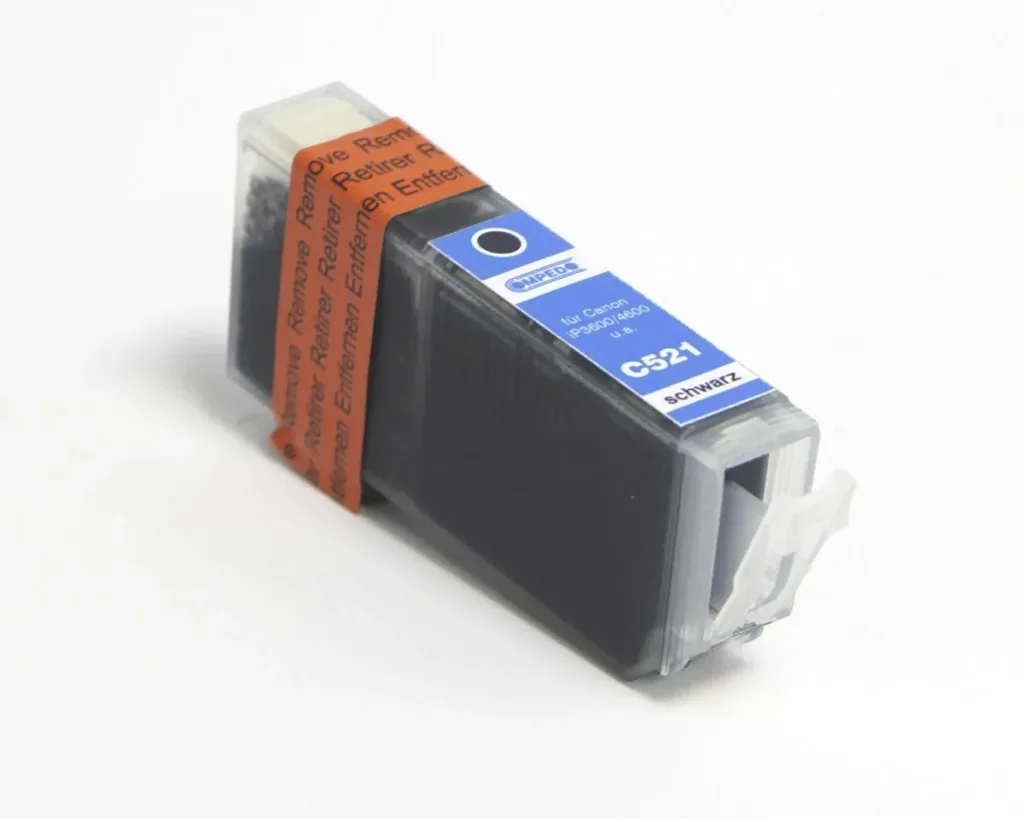 Druckerpatrone für CANON CLI-521K01 schwarz chip