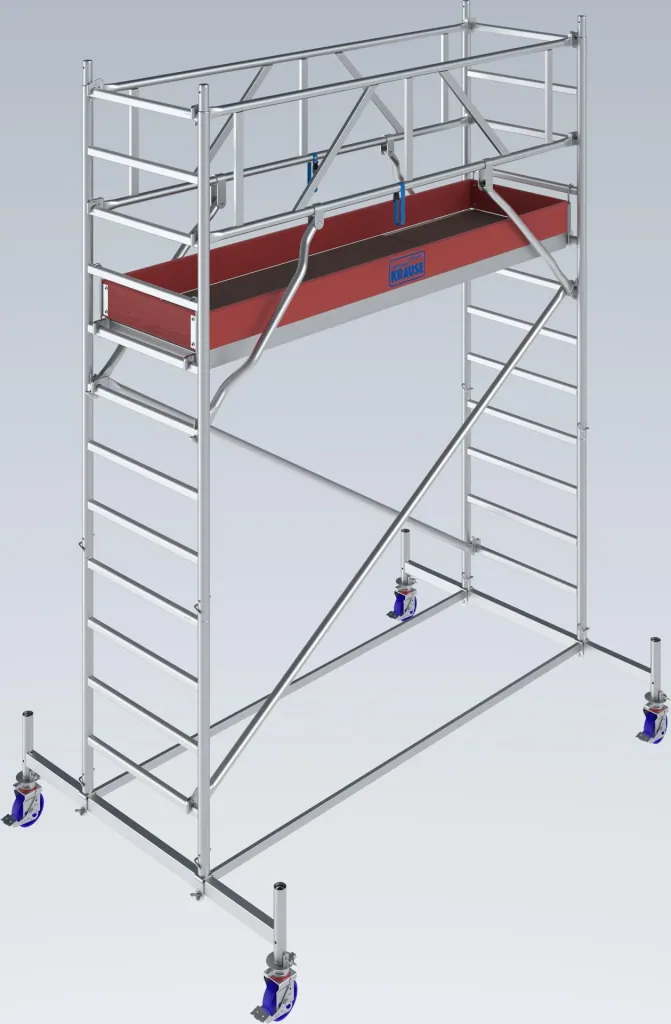 STABILO Fahrgerüst Serie 10, Feldlänge 2,50 m, Arbeitshöhe ca. 4,40 m