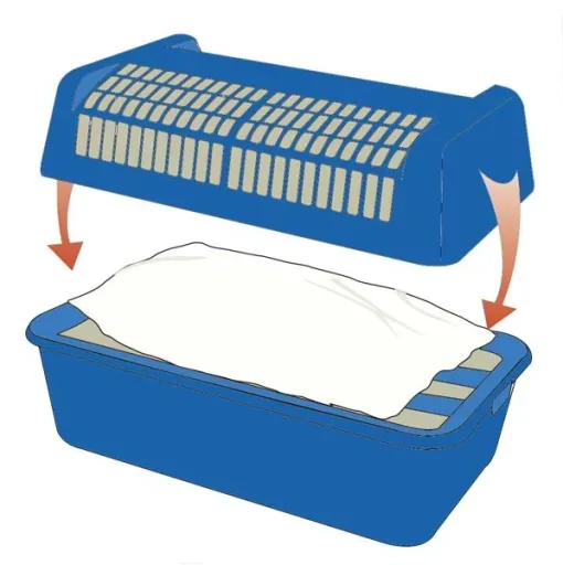 Nachfüllpack für Raumentfeuchter 4 x 1 kg