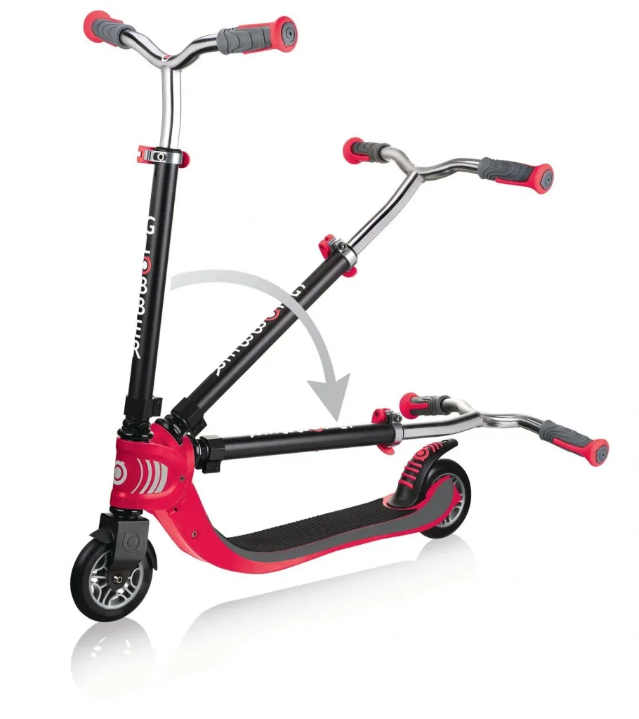 STUNTSCOOTER GS 720   Freestyle Kickroller, 110 mm, ABEC 7, verstärkter Lenker, 360°-Lenkung, schwarz-graublau