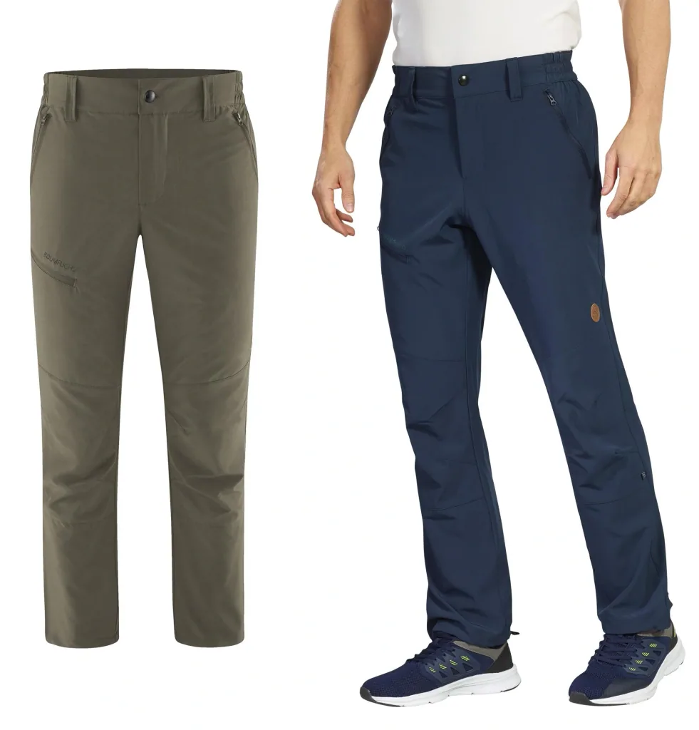 Outdoorhose Stretch, Farbe khaki, Gr.56