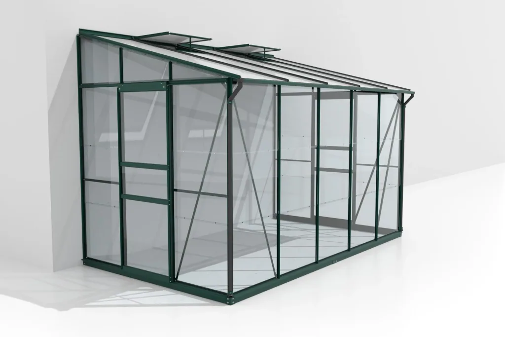 Gewächshaus Osiris 6500 ESG/HKP, Farbe smaragd