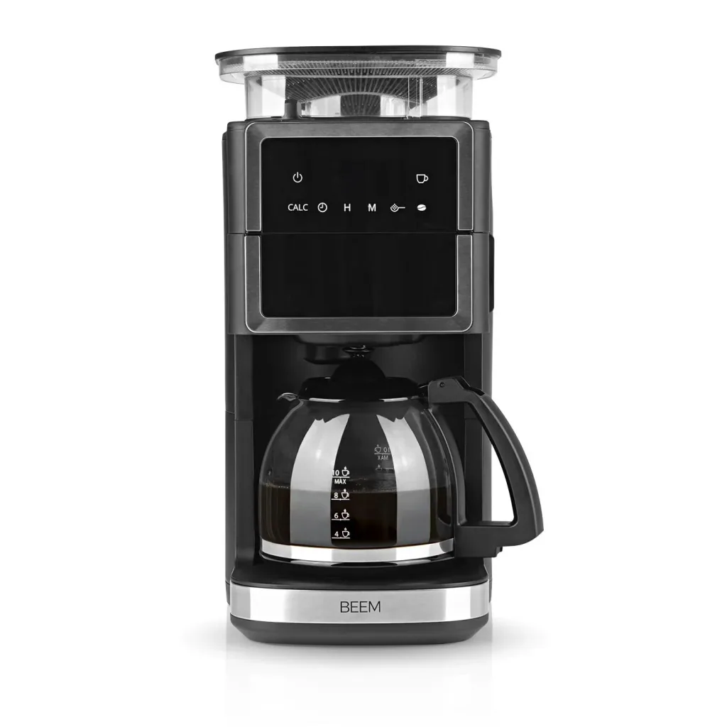 Kaffeemaschine mit Kegel-Mahlwerk "Fresh-Aroma-Perfect III Duo" mit 1,25 l Glaskanne
