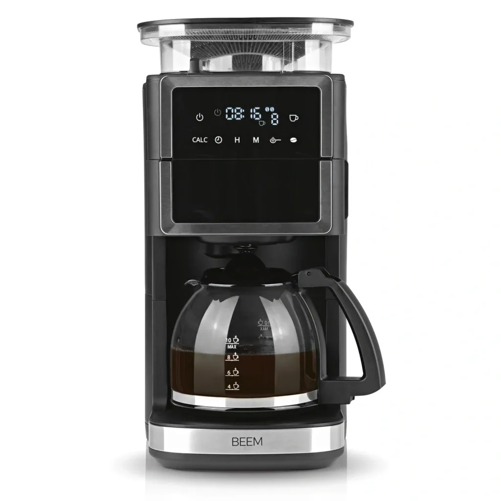 Kaffeemaschine mit Kegel-Mahlwerk "Fresh-Aroma-Perfect III Duo" mit 1,25 l Glaskanne