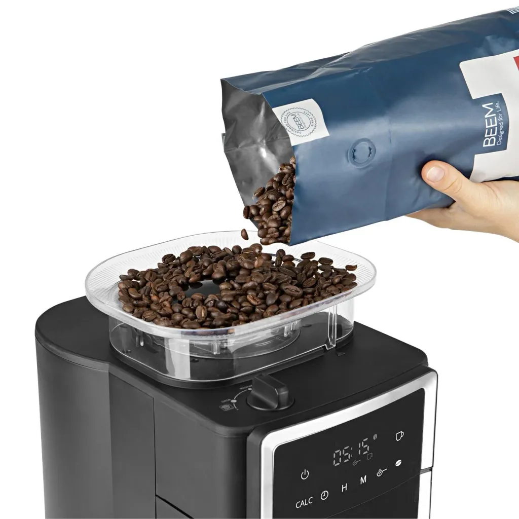 Kaffeemaschine mit Kegel-Mahlwerk "Fresh-Aroma-Perfect III Duo" mit 1,25 l Glaskanne