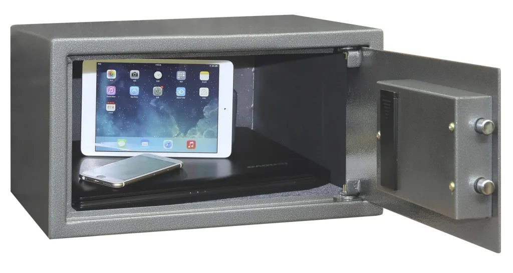 Tresor Vela Home & Office mit Elektronikschloss Außenmaße 250 x 450 x 365 mm