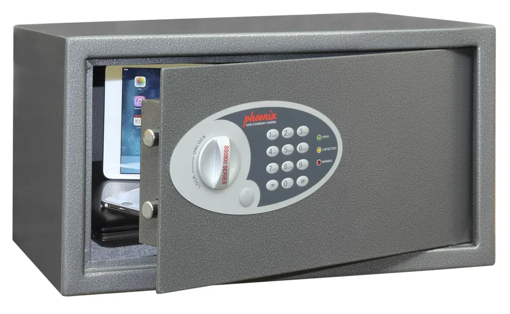 Tresor Vela Home & Office mit Elektronikschloss Außenmaße 250 x 450 x 365 mm