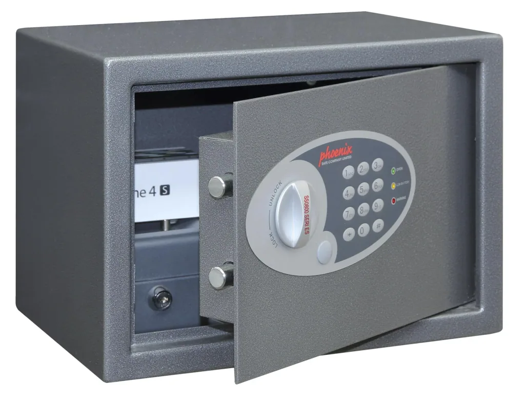 Tresor Vela Home & Office mit Elektronikschloss Außenmaße 250 x 350 x 250 mm