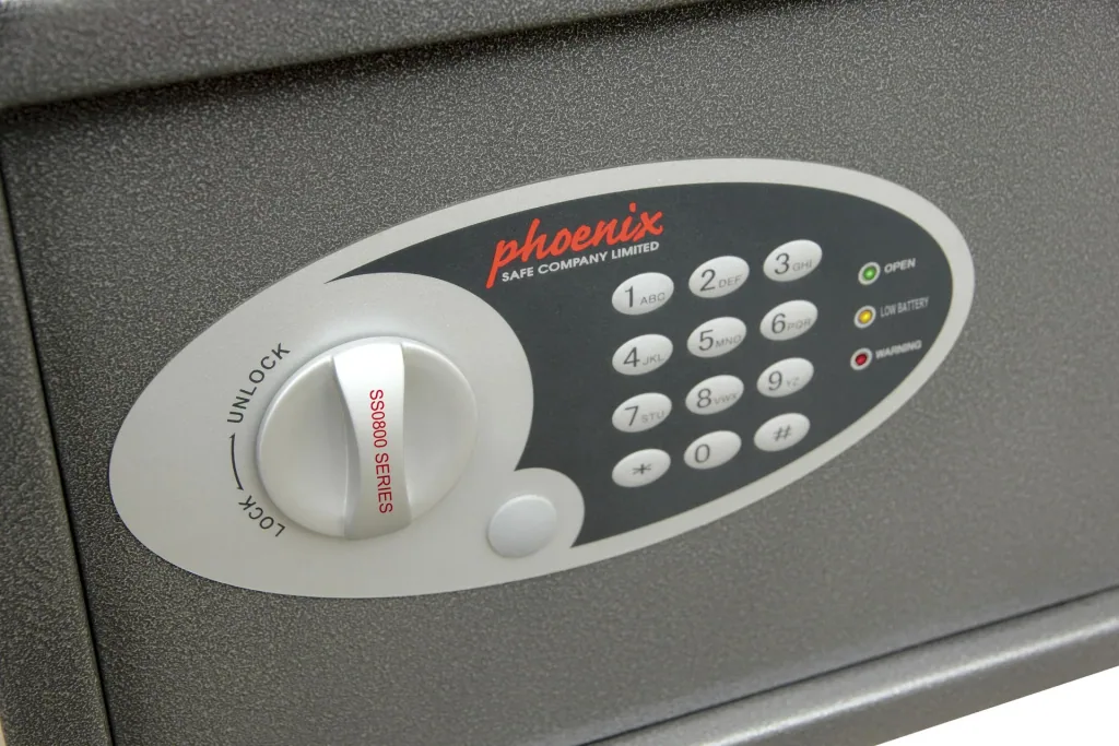 Tresor Vela Home & Office mit Elektronikschloss Außenmaße 250 x 350 x 250 mm