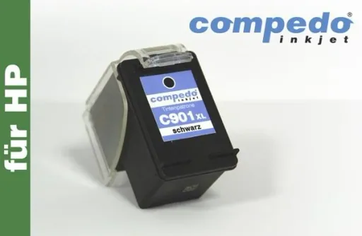 Druckerpatrone für HP 901XL/CC654A schwarz