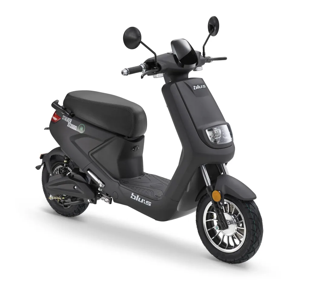 E-Roller blu:s XT2000, 25 km/h, schwarz