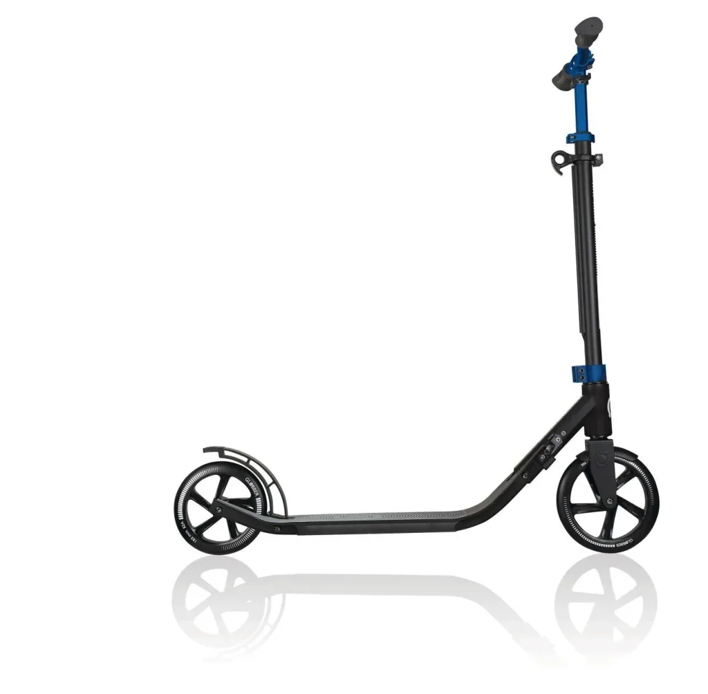 NL 205 Deluxe Tretroller, 205 mm, ABEC 7, Handbremse, höhenverstellbar, Frontfederung, Klappmechanismus, pink