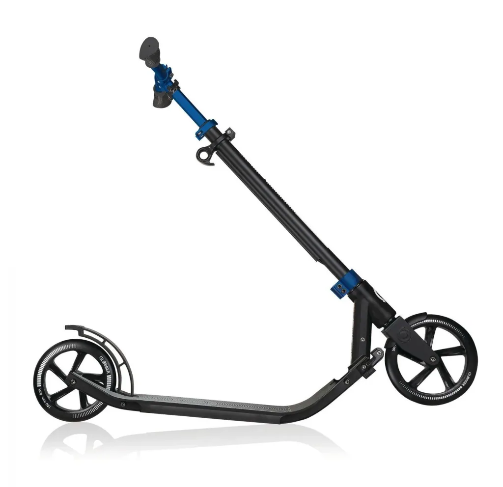 NL 205 Deluxe Tretroller, 205 mm, ABEC 7, Handbremse, höhenverstellbar, Frontfederung, Klappmechanismus, pink