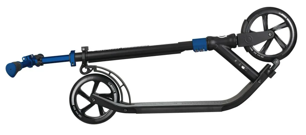 NL 205 Deluxe Tretroller, 205 mm, ABEC 7, Handbremse, höhenverstellbar, Frontfederung, Klappmechanismus, pink