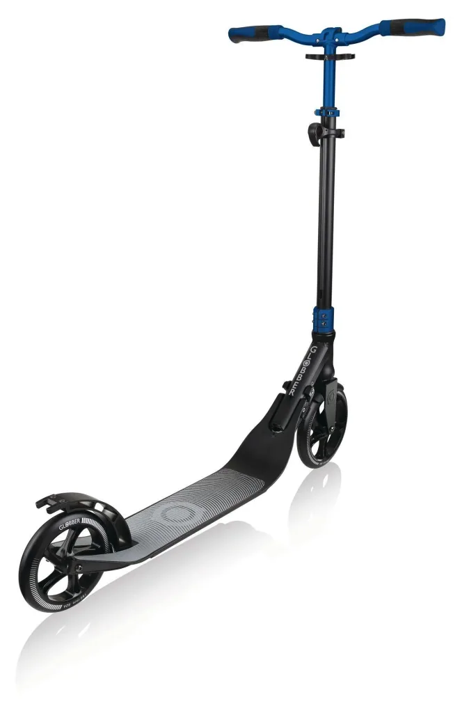 NL 205 Deluxe Tretroller, 205 mm, ABEC 7, Handbremse, höhenverstellbar, Frontfederung, Klappmechanismus, pink