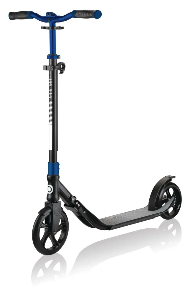 NL 205 Deluxe Tretroller, 205 mm, ABEC 7, Handbremse, höhenverstellbar, Frontfederung, Klappmechanismus, pink