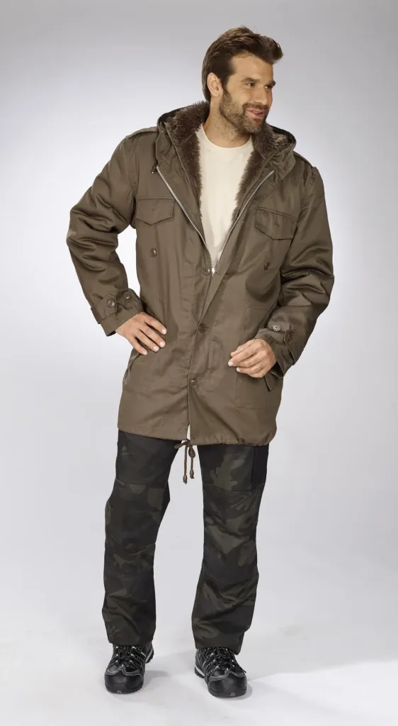 Parka, Farbe steingrau, Gr.2XL