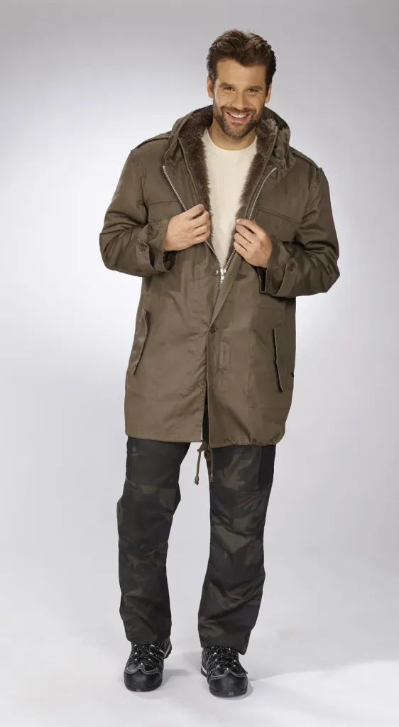 Parka, Farbe steingrau, Gr.2XL