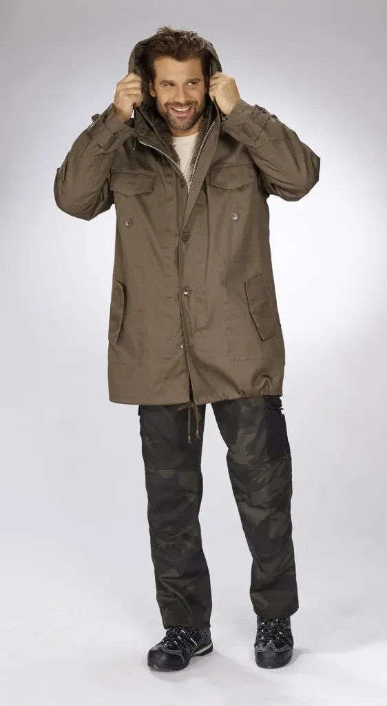 Parka, Farbe steingrau, Gr.2XL