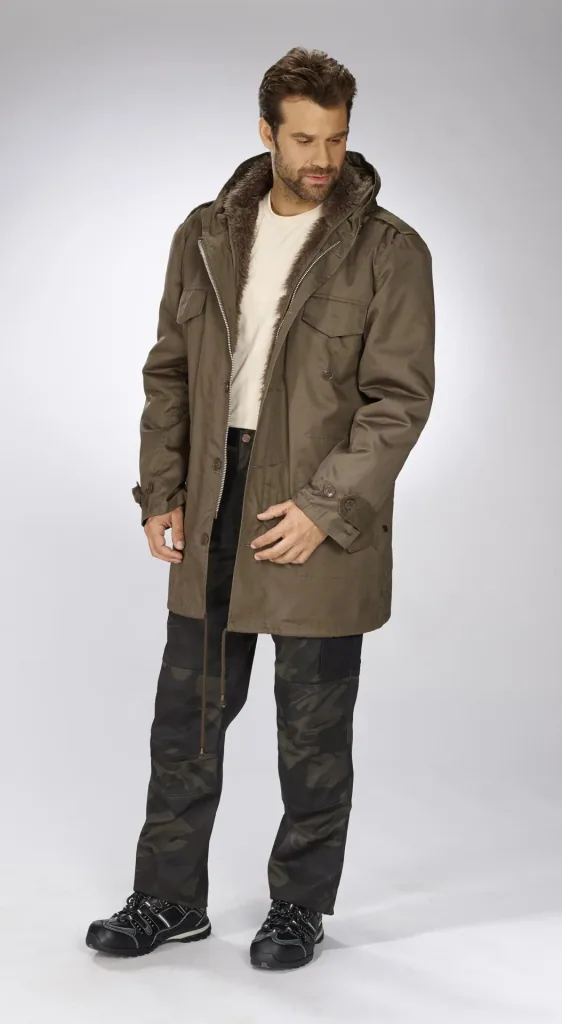Parka, Farbe steingrau, Gr.2XL