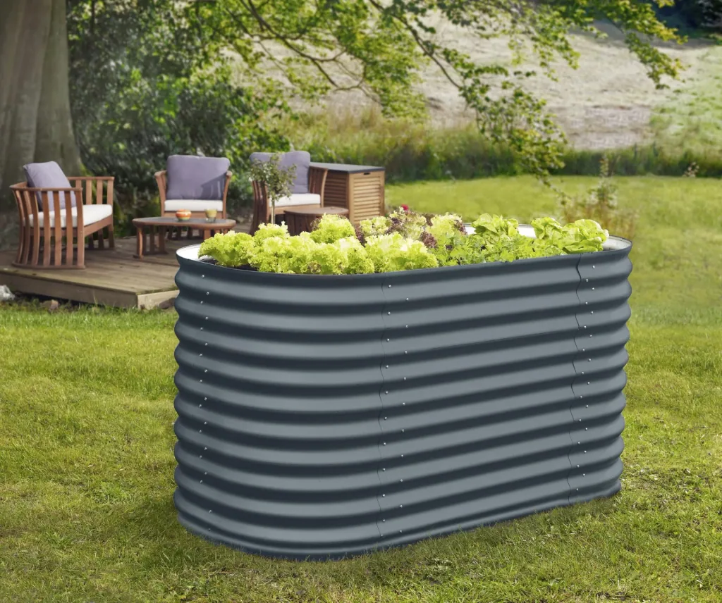 Hochbeet Terra 858, Farbe granit