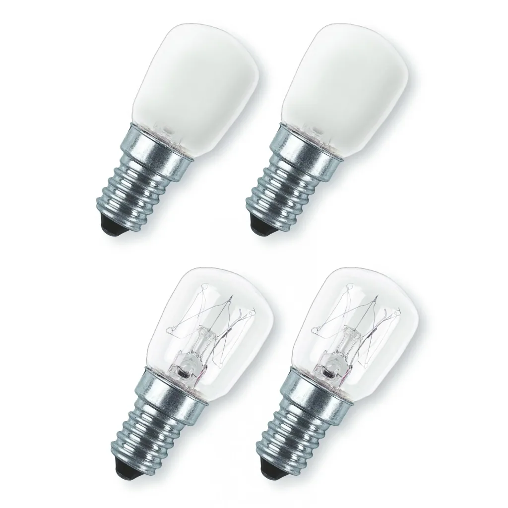 Kolbenlampe T26 15W matt 230V E14 für Kühlschrank und Nähmaschine
