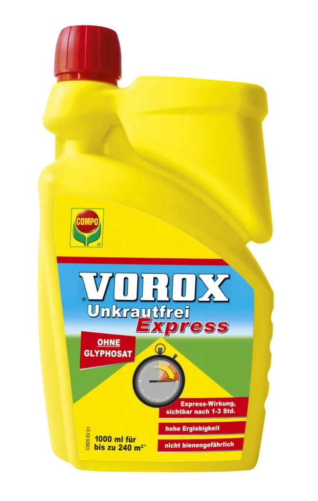 VOROX Unkrautfrei Express - 1 Liter, glyphosatfrei