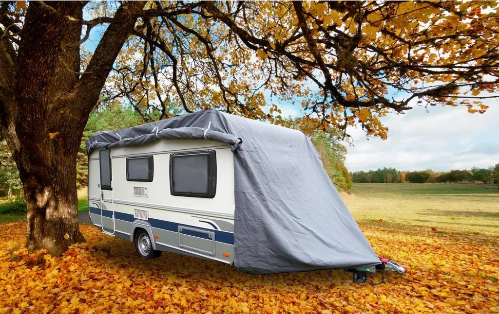 Wohnwagenabdeckplane S, 460 x 250 x 220 cm