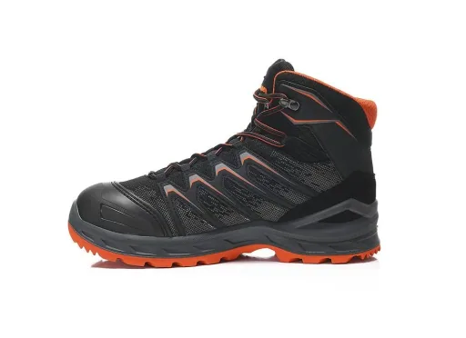 Sicherheitsschnürstiefel LARROX Work GTX black Mid S3 CI Gr. 45
