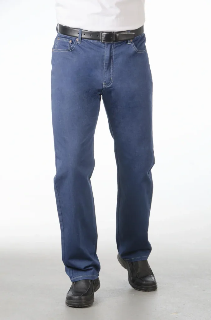 Edeljeans, knitterfrei, besonders weich, Farbe blau Gr.29