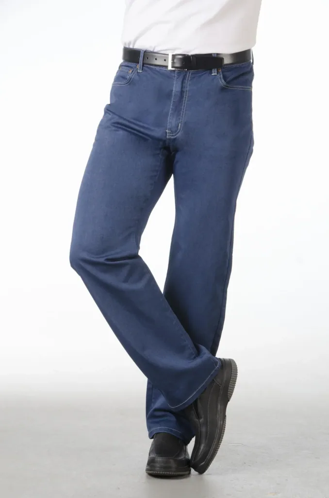 Edeljeans, knitterfrei, besonders weich, Farbe blau Gr.29
