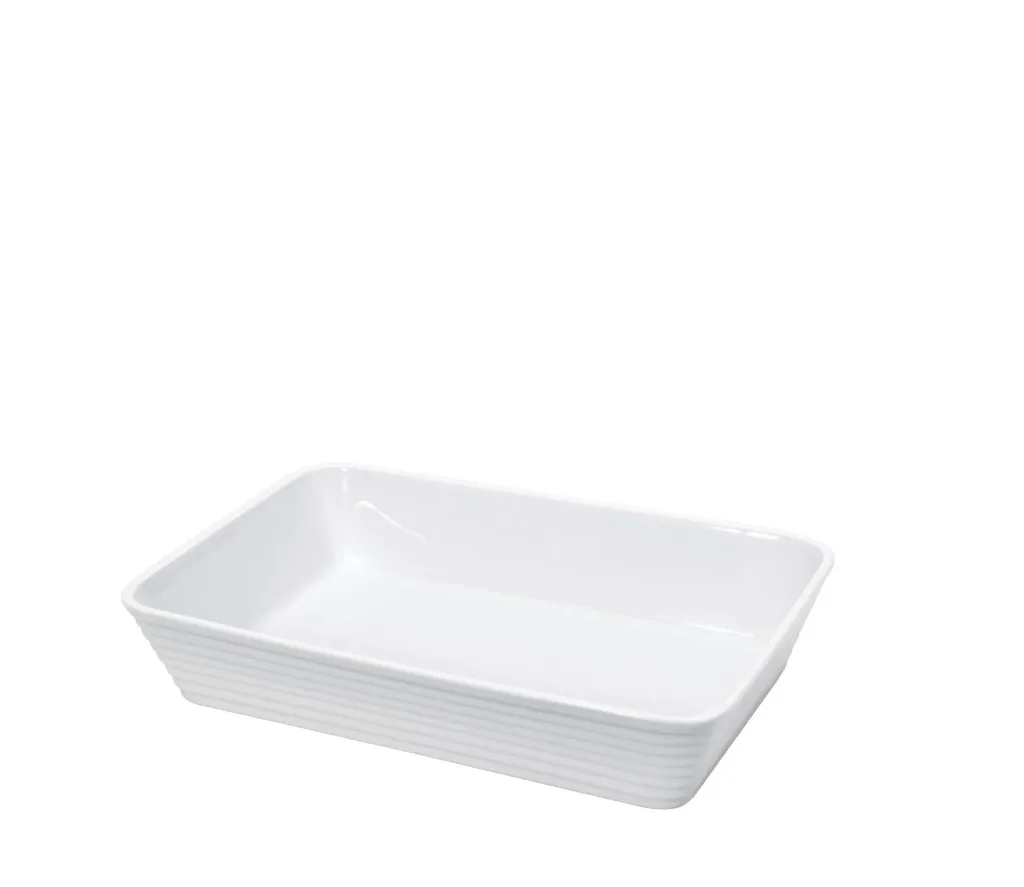 Auflaufform, rechteckig, Burgund, 2,8 Liter, 35 x 24 x 6 cm