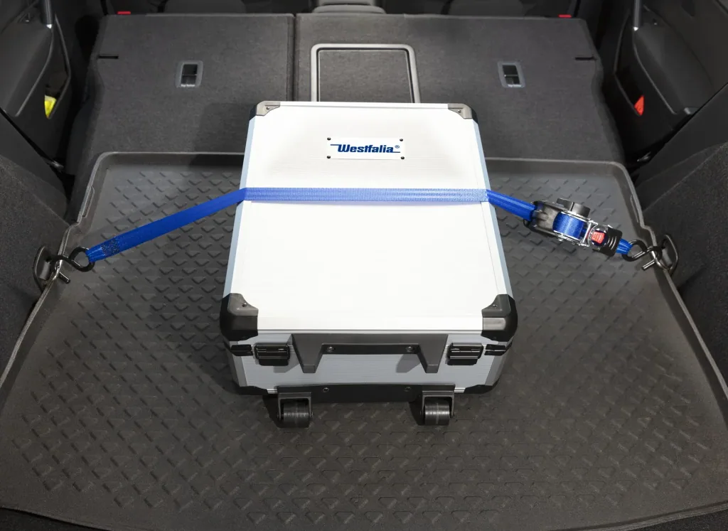 Automatik-Zurrgurt mit S-Haken, 1,8 m x 25 mm