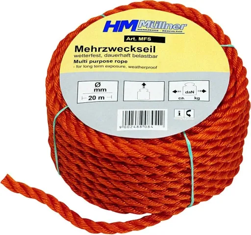 Multifunktionsseil 6 mm, 20 m