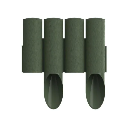 Gartenpalisade STANDARD grün Höhe 25,5cm, Länge 2,3m