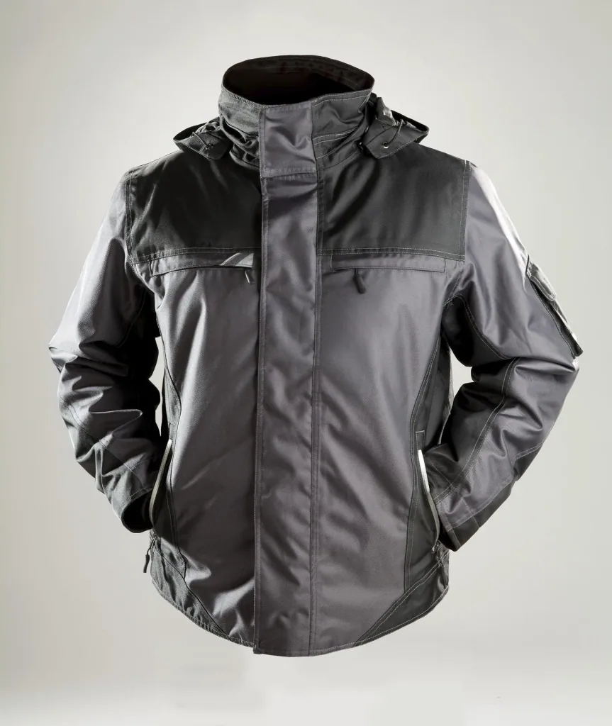 Winterjacke YUKON, Farbe schwarz/grau, Größe M