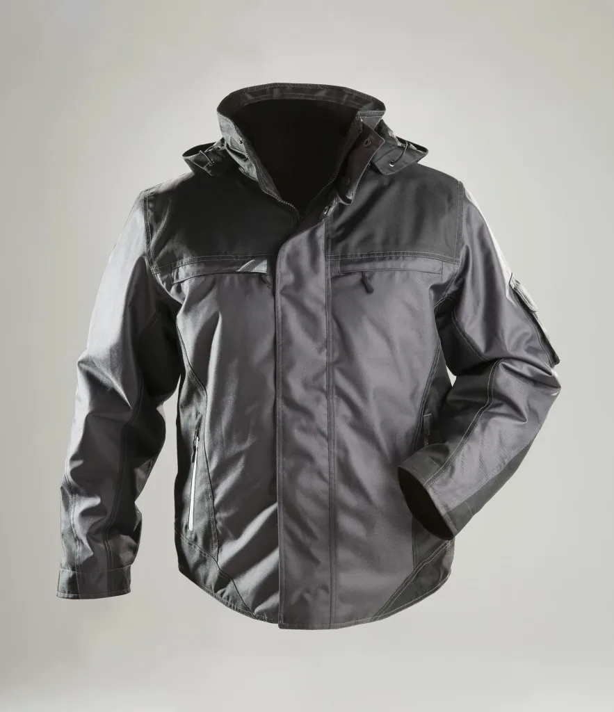 Winterjacke YUKON, Farbe schwarz/grau, Größe M