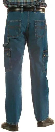 Workerjeans mit Zunftecken, Farbe schwarz, Gr.59