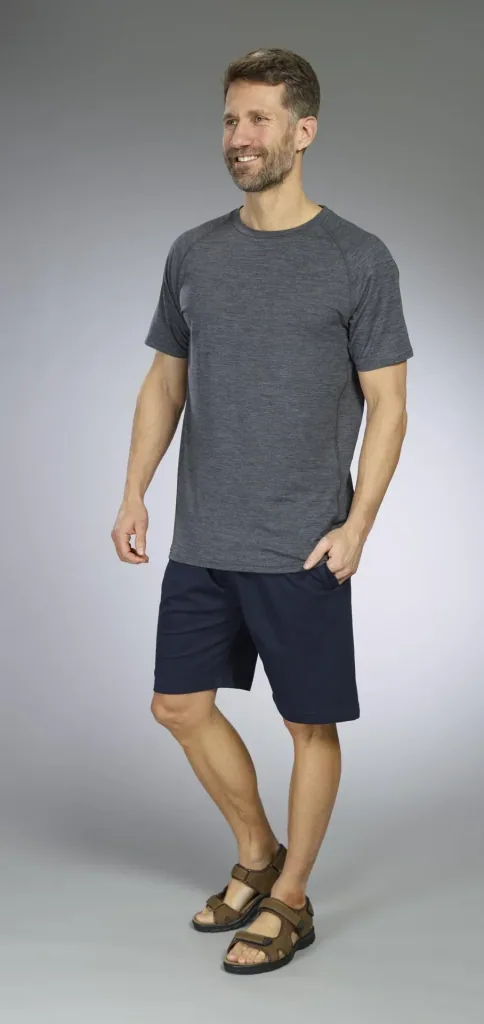 Shorts mit Gummizug, Farbe marine, Gr.M