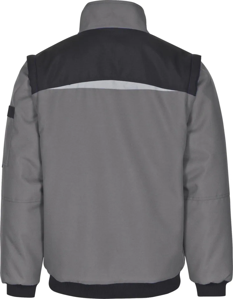 Funktionsblouson, grau-schwarz, Gr. XL