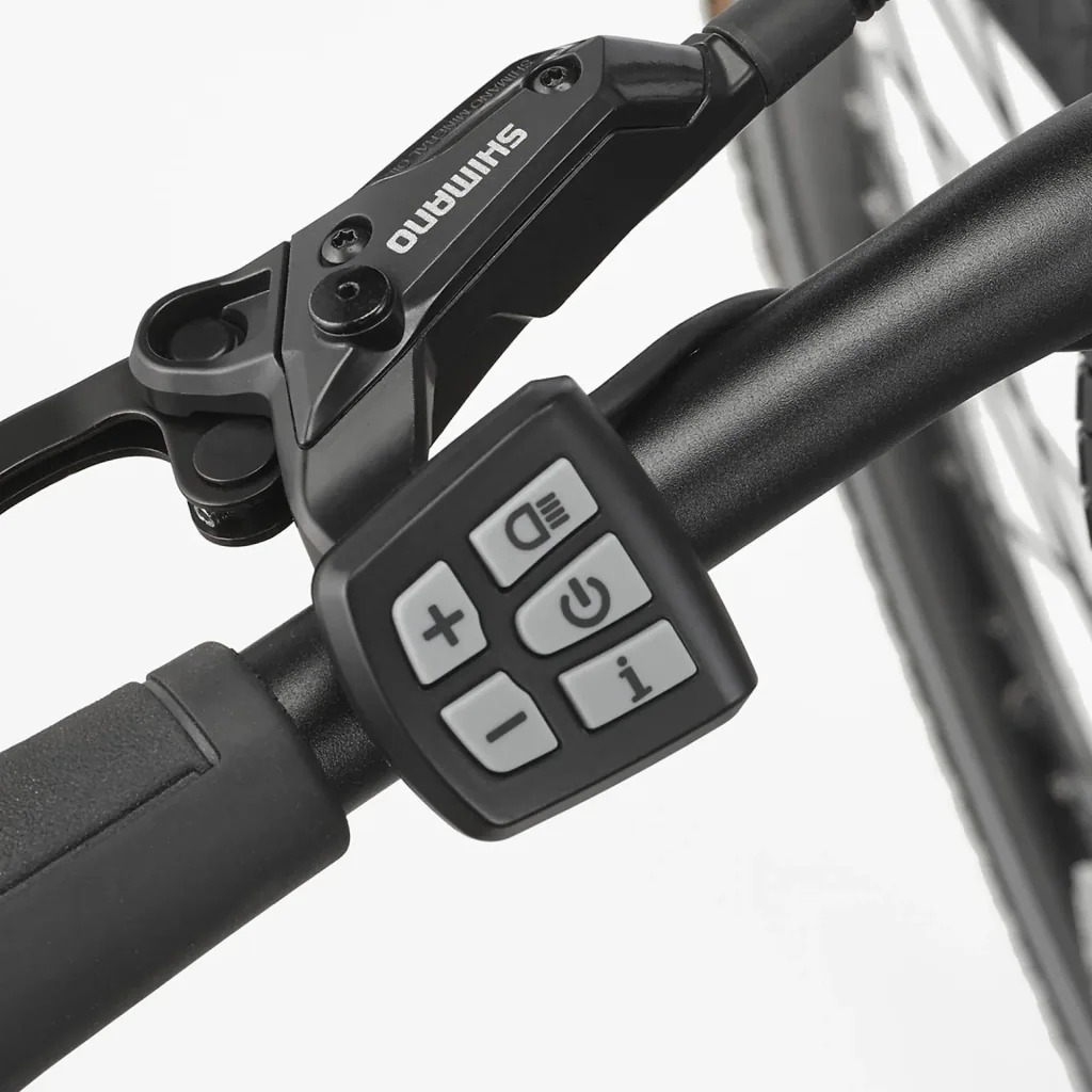 Herren E-Bike Trekking, 28 Zoll, Rahmengröße 50cm, 10-Gang Kettenschaltung, schwarz matt, VIATOR ETH 1861